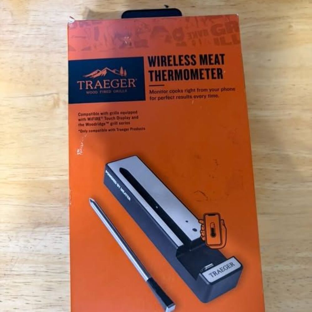 Traeger BAC785 Wireless Meat Thermometer WiFi Compatible Grill